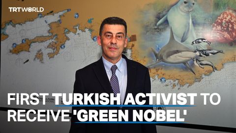 'Green Nobel' awarded to a Turkish activist for the first time