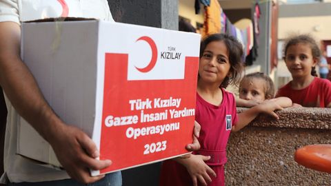 Turkish Red Crescent sends over $3.4M aid to Gaza amid ongoing war